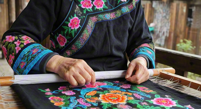 最具文化价值的服饰－苗绣文化